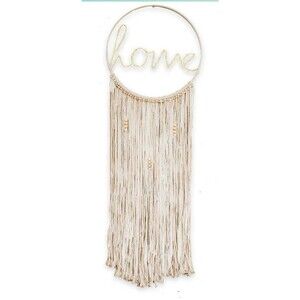 23 Bees, LED Light Up Macrame Wall Hanging Dream Catcher, Boho Decor Modern